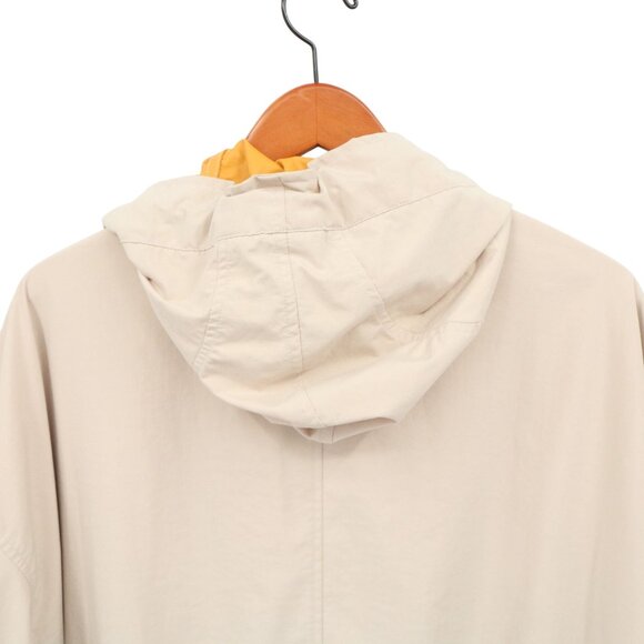 Eddie Bauer Vintage Men's Hooded Beige Zip front Jacket L - Picture 8 of 10